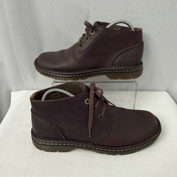 Dr Martens Boots Mens Size 10 Sussex Brown Leather Pebbled Ankle Grunge main image 11